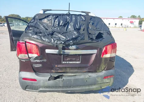 2011 Kia Sorento Lx из США, поврежденный, VIN 5XYKT3A12BG116211